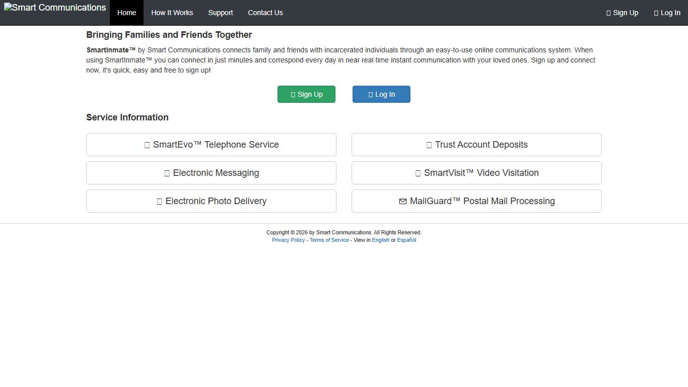 SmartInmate™ - Corrections Communications Services